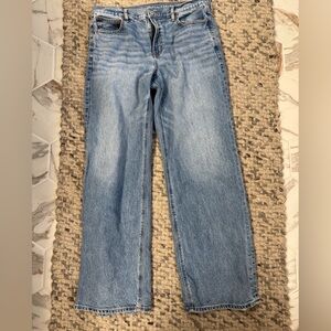 American Eagle Outfitters Stovepipe Strigid Blue Jeans